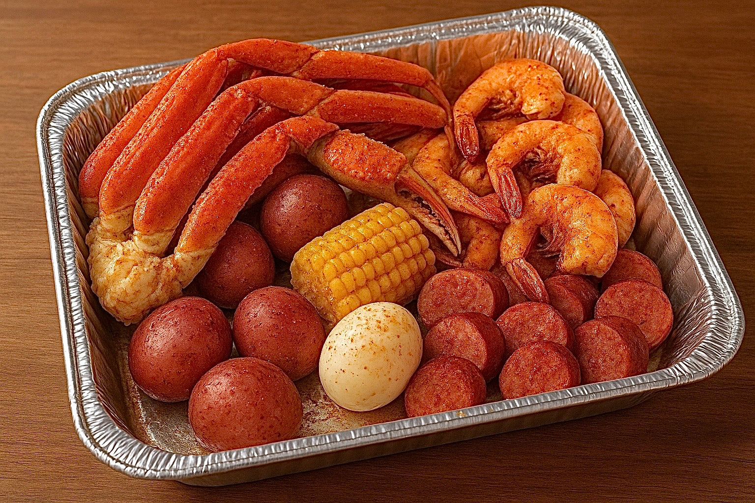 Medium Seafood Tray (serves 2-3) $45
