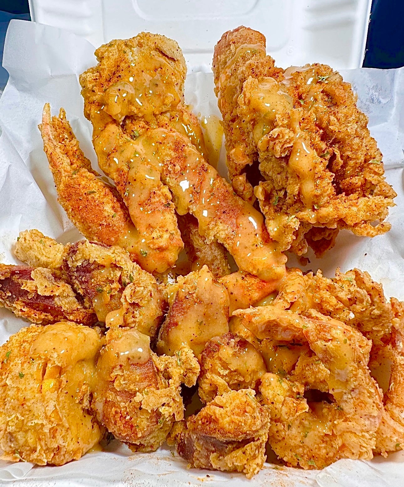 Fried Crab Platter