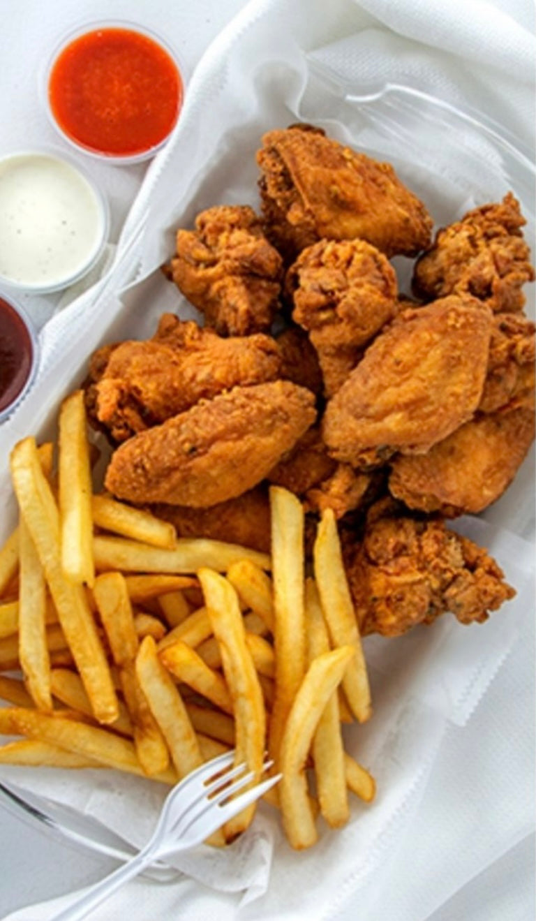 Wings And Fries (10pc))