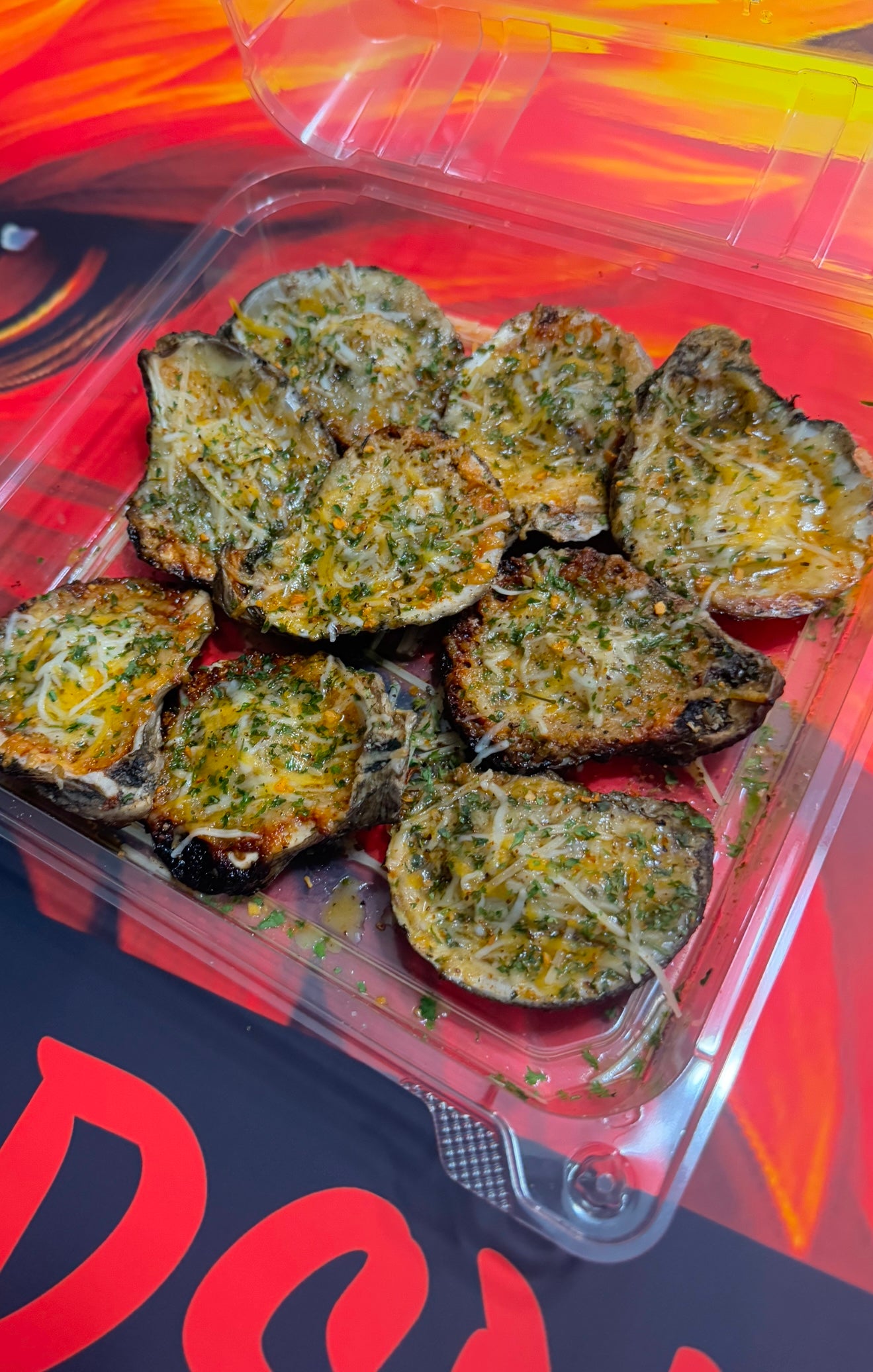 Loaded Charred Grilled Oysters (6)