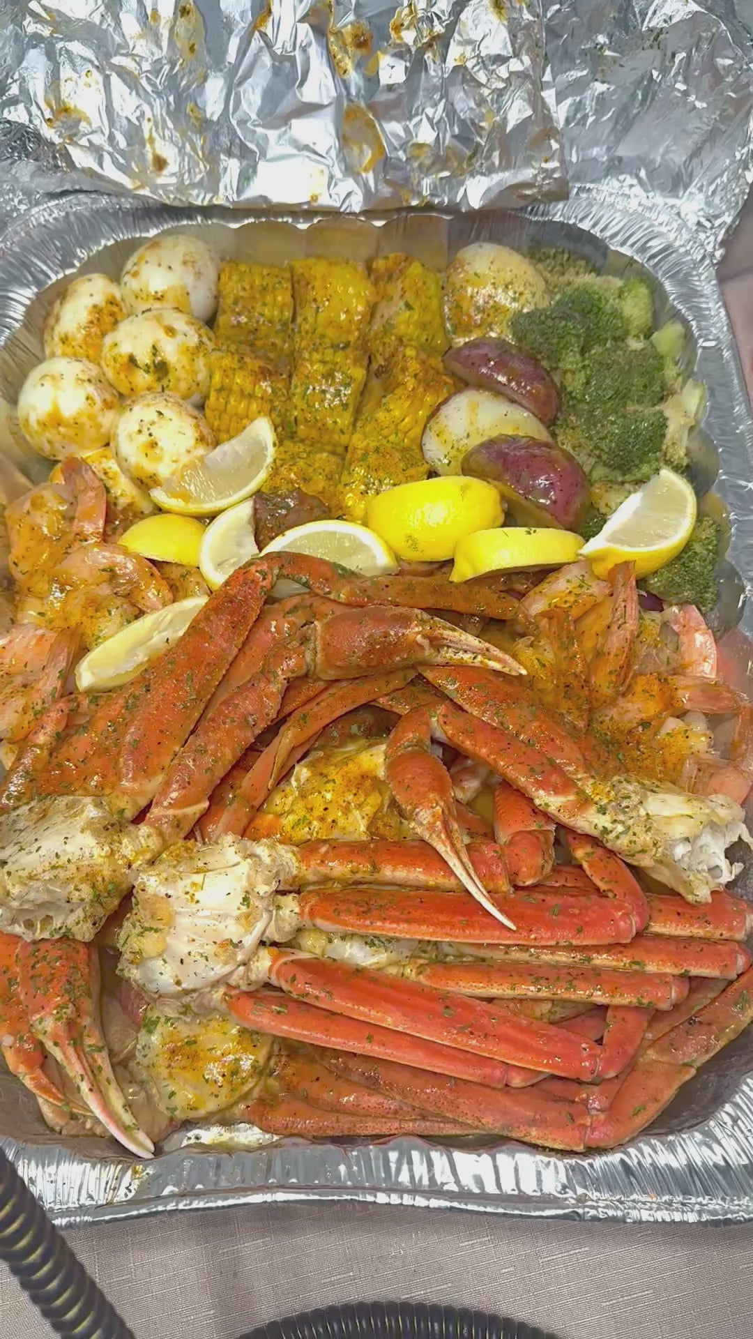 Large Seafood Tray (serves 3-4)